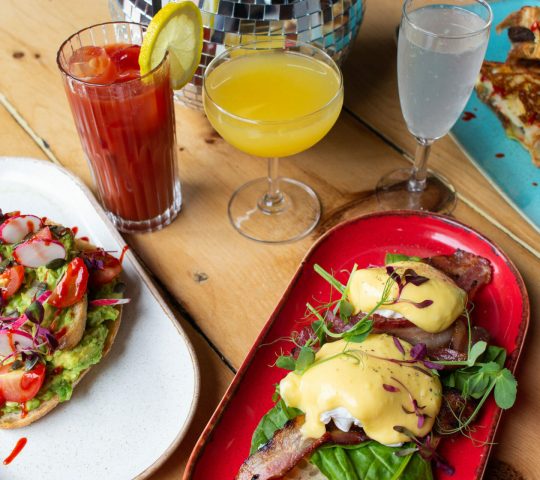 the shack bottomless brunch spread