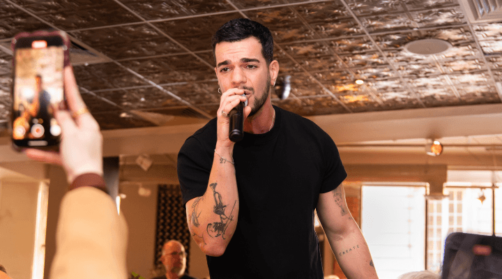Gospel Boyband Bottomless Brunch at The Refinery London
